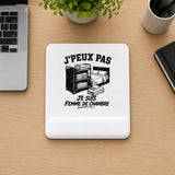 Tapis de Souris J’peux pas je suis Femme de chambre