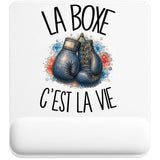Tapis de Souris La boxe c'est la vie