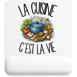 Tapis de Souris La cuisine c'est la vie