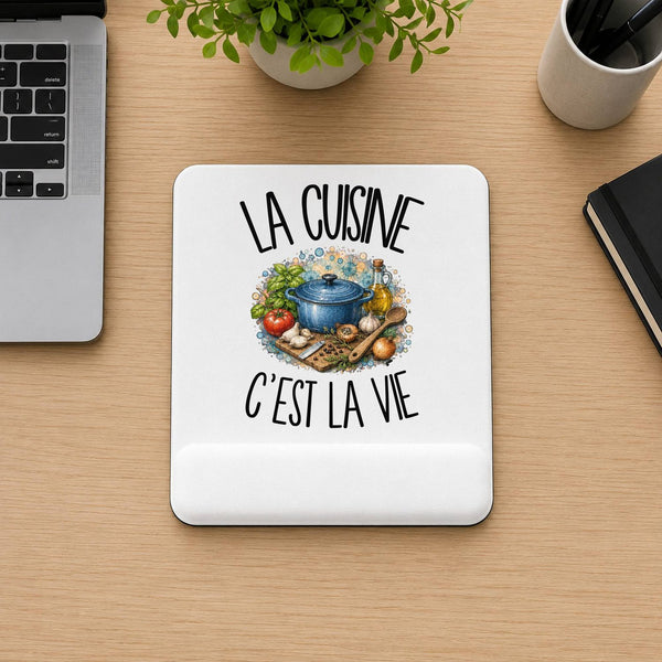 Tapis de Souris La cuisine c'est la vie