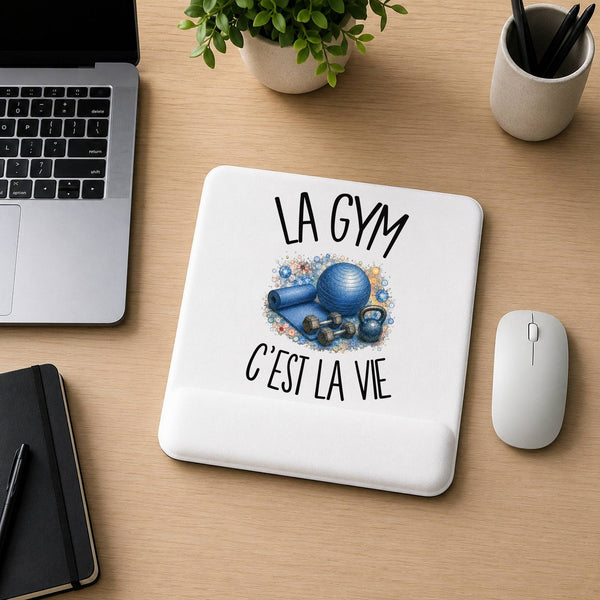 Tapis de Souris La gym c'est la vie