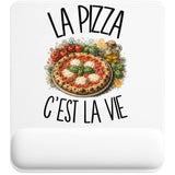 Tapis de Souris La pizza c'est la vie