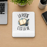 Tapis de Souris La poésie c'est la vie