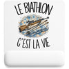 Tapis de Souris Le biathlon c'est la vie