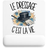 Tapis de Souris Le dressage c'est la vie