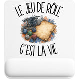 Tapis de Souris Le jeu de rôle c'est la vie