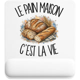Tapis de Souris Le pain maison c'est la vie