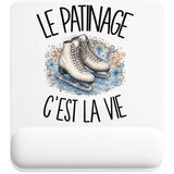 Tapis de Souris Le patinage c'est la vie