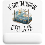 Tapis de Souris Le saut en hauteur c'est la vie
