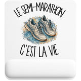 Tapis de Souris Le semi-marathon c'est la vie