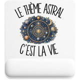 Tapis de Souris Le thème astral c'est la vie