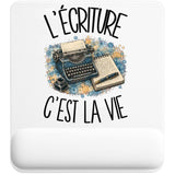 Tapis de Souris L'écriture c'est la vie