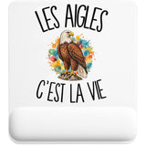 Tapis de Souris Les aigles c'est la vie