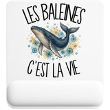 Tapis de Souris Les baleines c'est la vie