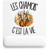 Tapis de Souris Les chamois c'est la vie