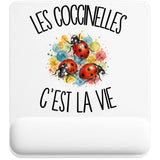 Tapis de Souris Les coccinelles c'est la vie