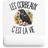 Tapis de Souris Les corbeaux c'est la vie