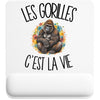 Tapis de Souris Les gorilles c'est la vie