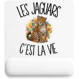 Tapis de Souris Les jaguars c'est la vie
