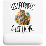 Tapis de Souris Les léopards c'est la vie