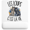 Tapis de Souris Les loups c'est la vie