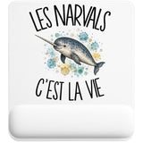 Tapis de Souris Les narvals c'est la vie