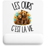 Tapis de Souris Les ours c'est la vie