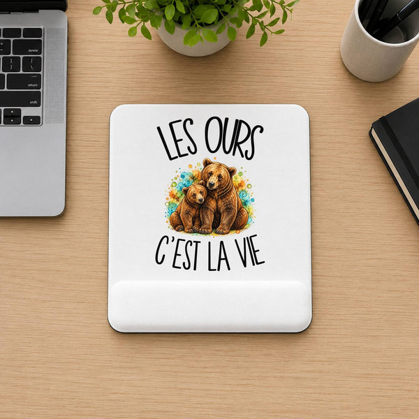 Tapis de Souris Les ours c'est la vie