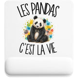Tapis de Souris Les pandas c'est la vie
