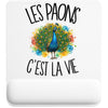 Tapis de Souris Les paons c'est la vie