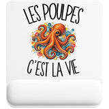 Tapis de Souris Les poulpes c'est la vie
