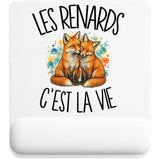 Tapis de Souris Les renards c'est la vie