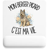 Tapis de Souris Mon Berger Picard c'est ma vie