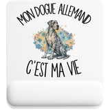 Tapis de Souris Mon Dogue Allemand c'est ma vie