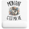 Tapis de Souris Mon rat c'est ma vie