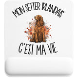 Tapis de Souris Mon Setter Irlandais c'est ma vie
