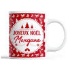 Tasse Noël Morgane Rouge - Planetee