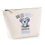 Trousse pochette de rangement maquillage Fête des Mères Mamie Famille Idée Cadeau anniversaire Noël Travail Boulot Métier Départ Retraite Collègue Femme