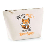Trousse pochette de rangement maquillage Fête des Mères Mamie Famille Idée Cadeau anniversaire Noël Travail Boulot Métier Départ Retraite Collègue Femme