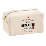 Sac Fête des Mères Mamie Famille Idée Cadeau anniversaire Noël Travail Boulot Métier Départ Retraite Collègue Femme cabas shopping plage