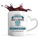 Mug personnalisé, idée cadeau pour maman, femme collègue saint valentin Noël, anniversaire, fête des mères Secret Santa