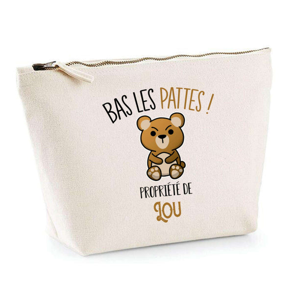 Trousse pochette de rangement maquillage Fête des Mères Mamie Famille Idée Cadeau anniversaire Noël Travail Boulot Métier Départ Retraite Collègue Femme