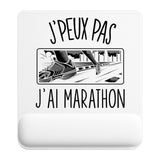 Tapis de souris ergonomique avec repose-poignet, accessoire bureau pour femme et homme, fête des pères, cadeau pas cher, idée cadeau fête des mères, secret santa, départ à la retraite, télétravail et gaming