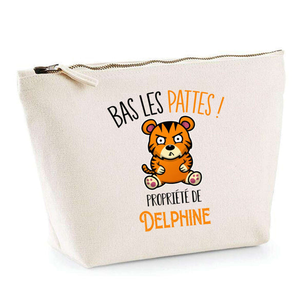 Trousse pochette de rangement maquillage Fête des Mères Mamie Famille Idée Cadeau anniversaire Noël Travail Boulot Métier Départ Retraite Collègue Femme