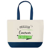 Sac de shopping bleu Meilleur Couvreur de tous les temps