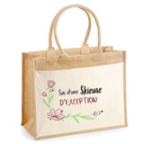 Sac Fête des Mères Mamie MAman Soeur Femme Famille Idée Cadeau anniversaire Noël Travail Boulot Métier Départ Retraite Collègue Femme cabas shopping plage