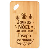 Planche à découper cadeau Noël famille amis papa maman mamie papi, idée cadeau apéro et cuisine, Secret Santa