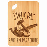Planche bambou gravée personnalisée femme homme idée cadeau Fête des Mères Fête des Pères apéro papa maman prénom cuisine plateau fromage