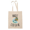 Tote Bag Beige Anglet c’est la vie