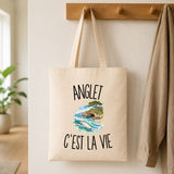 Tote Bag Beige Anglet c’est la vie